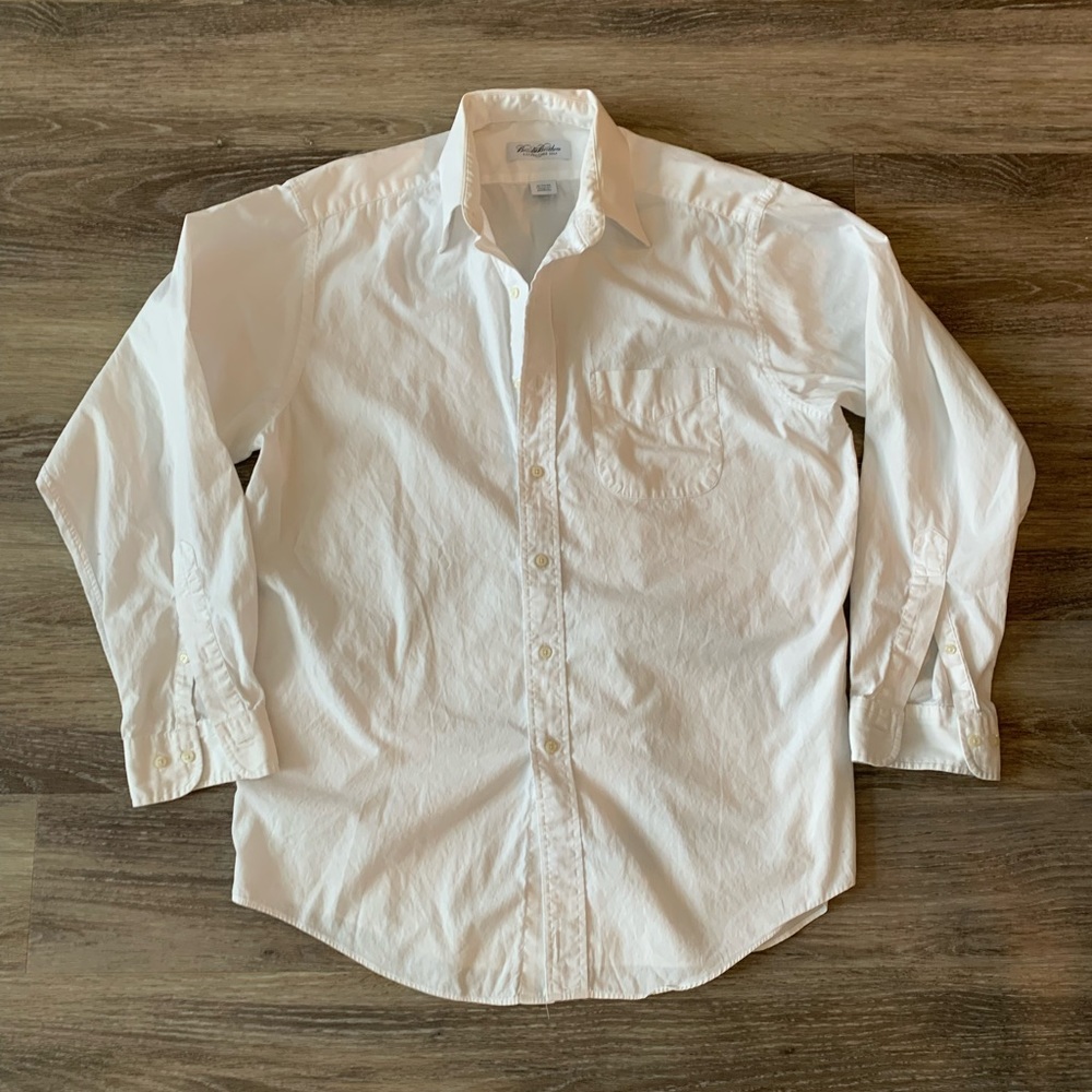 White Brooks Brothers Button Down